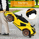 12V Electric Yellow Lamborghini SIAN Ride-On Car for Kids