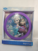 Disney Frozen Elsa and Anna Double-Sided 10" Wall Clock
