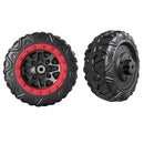 Set of 2 - 9.8" PU Solid EVA Foam Tires for Power Wheels, 1.2cm Thickness