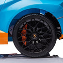 Lamborghini Huracan Sto 24V Kids Electric Drift Car with LED Lights, Speeds Up to 5.59 MPH