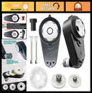 Set of Two 24V RS555 High Torque Gearbox Motors for Kids Ride-On Car Enhancement, 12000RPM