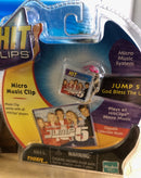 Retro Hit Clips Tiger Electronics Sports BoomBox Player Y2K with 4 Bonus Clips