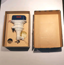 Vintage 1950s Outboard Boat Motor for Cocktail Mixing with Original Packaging