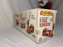 Vintage Leader Fire Engine Toy with Authentic Sounds and Flashing Lights