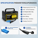 24V 12Ah Rechargeable Battery for Ride-On Vehicles with LED Indicator