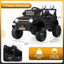 12V Electric Toddler Truck with 3 Speed Settings