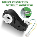 12V 40000RPM Gearbox Motors for Kids Ride-On Cars - 2 Pack