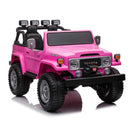 Licensed Toyota FJ40 RC Kids Ride-On Car for Two