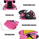 Pink Toddler Electric ATV: Rechargeable 6V, MP3 USB, Horn, Ages 18-36 Months