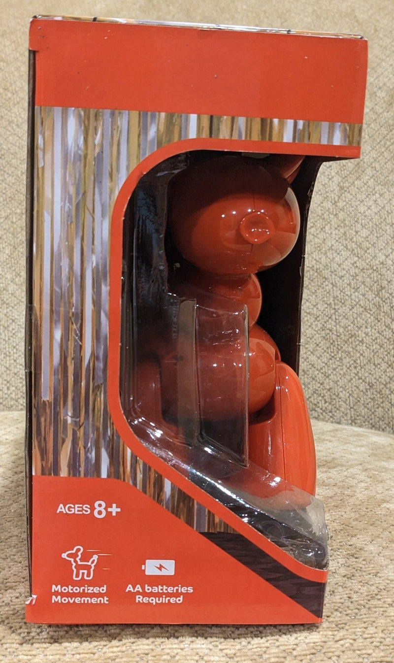 Red Walking Balloon Dog Toy for Active Play