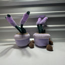 Russ Greenhouse Lilac Plush Set of 2