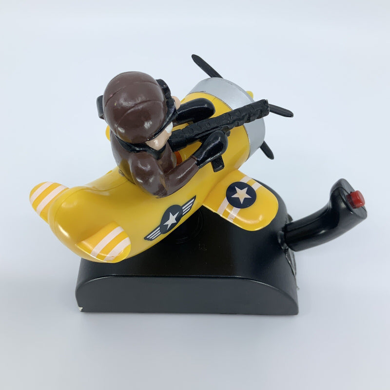 Animatronic Yellow Blaster Fighter Plane Pilot Model – Tested and Functional