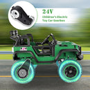 Set of 2 24V 40000RPM Gearbox Motors for Kids Ride-On Cars