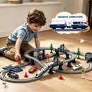 104-Piece Electric Train Set with Tracks for Kids Aged 3-7