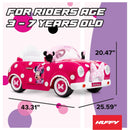 Huffy 6V Disney Minnie Mouse Remote-Controlled Convertible Ride-On Car
