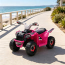 Pink 6V Children’s Electric Ride-On Car with Forward and Reverse Features