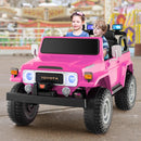 12V Licensed Toyota FJ40 2-Seater Ride-On Truck with Laser Light and Music
