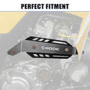 Black Mid Exhaust Shield for Yamaha Raptor Motorcycles