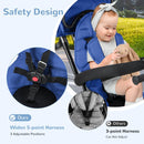 INFANS 6-in-1 Kids Tricycle with Reversible Seat and Adjustable Handle