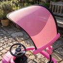 Licensed Mercedes-Benz 4-in-1 Toddler Push Car with Handle in Pink