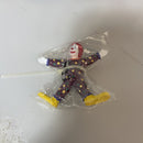 Vintage Battery-Operated Toy Airplane with Wing Walking Clown Figure