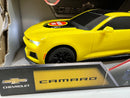Kidz Tech Gear Maxx Yellow Camaro with Lights and Pull-Back Functionality - 1:26 Scale