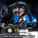 24 White LED Rock Light Pods for Trucks and Off-Road Vehicles