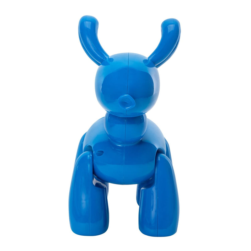 Walking Blue Balloon Dog Toy Approx. 4" x 7" x 8" for Ages 8+