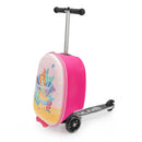 Mermaid-Themed Pink Scooter Suitcase for Girls