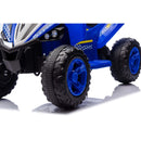 12V Electric Ride-On Car for Kids with Dual Motors, Bluetooth, Music, and LED Lights