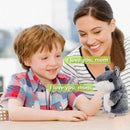 Interactive Laughing Hamster Plush Toy for Kids Ages 3 and Up - Voice Mimicking Fun