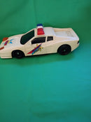Retro Battery-Powered "Highway Patrol" Car - Unused Vintage Stock!