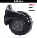 12 Volt Horn Kit for Golf Carts, ATVs, UTVs, and Boats – Compatible with EZGO, Yamaha, and Club Car