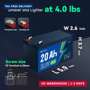12V 20Ah LiFePO4 Power Battery for Peg Perego John Deere Ride-On Tractors