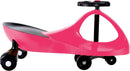 Wiggle Car Ride-On Toy for Kids 3 and Older in Hot Pink
