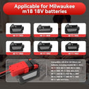 Milwaukee M18 Battery Adapter for Power Wheels - 4-Pack DIY RC Car Converter, 12 in 1