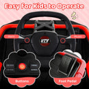 12V Electric UTV Ride-On Car for Older Kids with Remote Control - Red