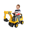 Caterpillar Ride-On Excavator for Young Explorers by GLACER 10145YW-TQ