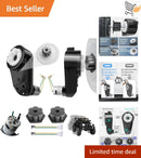 Powerful 24V Steel Gear Motor Gearbox 35000RPM for Kids Ride-On Toys