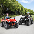 12V Remote-Controlled Kids Truck with Safety Belt, Slow Start, and Rear Storage