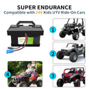 Durable 24V 7Ah Rechargeable Battery for Children's Electric Ride-On Vehicles