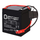 12V Ride-On Toy Battery Replacement Set - 5Ah with Harness & Dual Pin Connector