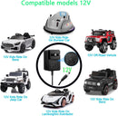 12V Charger for Children's Ride-On Toys - Compatible with Power Wheels, Kid Trax, and More