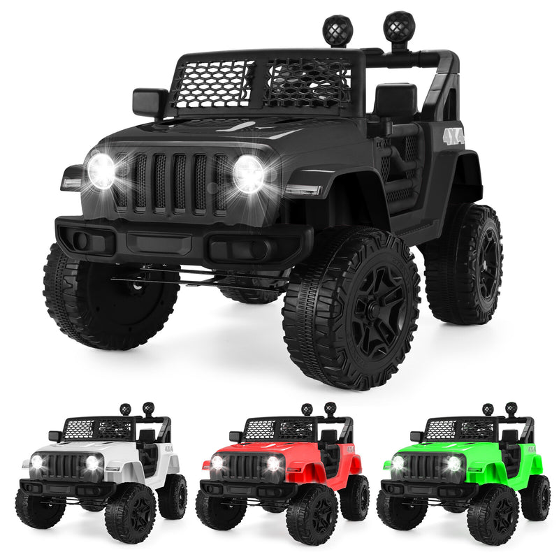 Kids Electric Ride-On Jeep 12V/24V Power Wheels with Music and Remote Control