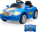 Hot Wheels 6V Battery-Powered Ride-On Car for Kids with Functional Headlights