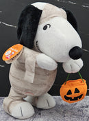Hallmark Musical Spooky Snoopy Mummy Plush Toy