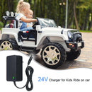 24V Battery Charger for Children's Ride-On Cars