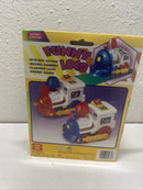 CLASSIC E. BO TOYS BATTERY-POWERED HUMOROUS LOCO TRAIN WITH RARE ORIGINAL PACKAGING