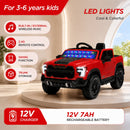 12V Remote-Controlled Ride-On Car for Kids with Shock-Absorbing Wheels and Music Player