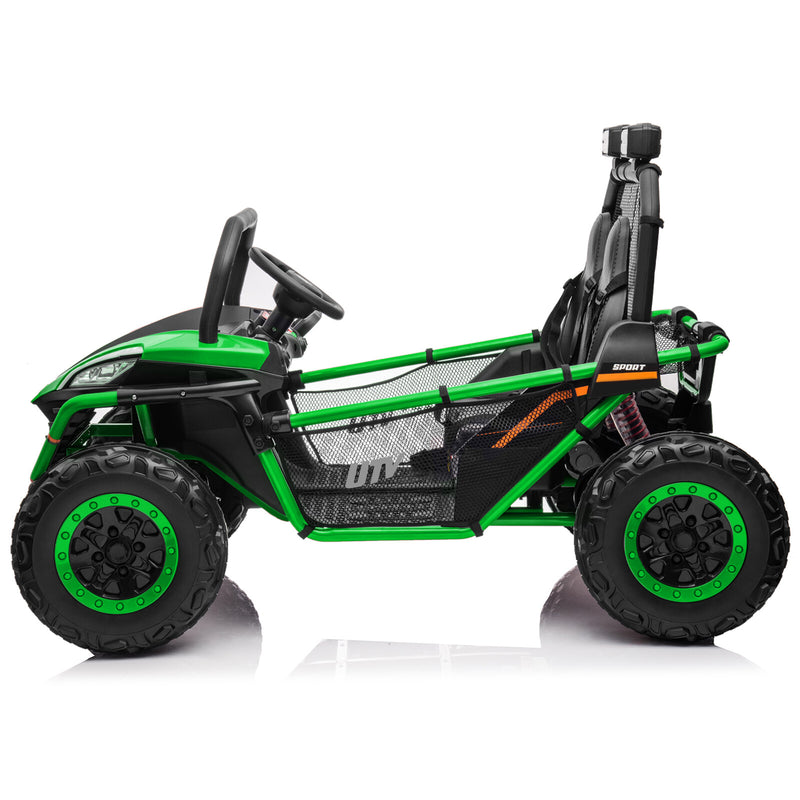 24V Electric Kids Ride-On UTV Truck with 2 Seats, 4WD and Remote Control, 4x80W Motors